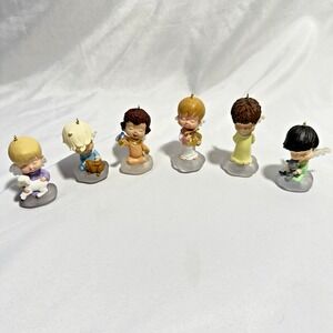 Lot Of 6 Hallmark Keepsake Mary Hamilton Angel‎ Ornaments